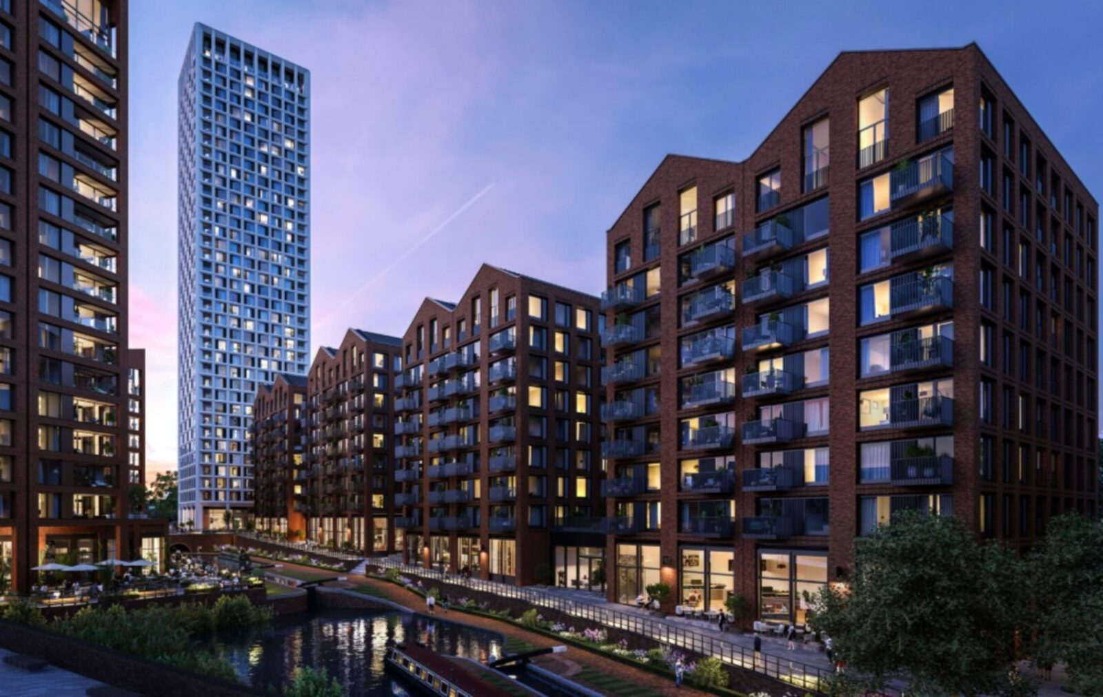 Glasswater Locks, Birmingham, B4